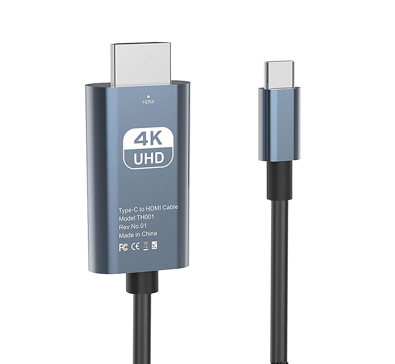 USB C to HDMI Cable, 6.6ft, 4K@30Hz
