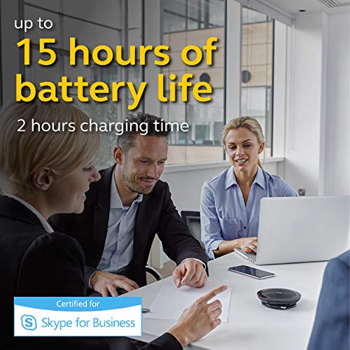 Speak 510 UC Wireless Bluetooth Speaker for Softphone and Mobile Phone - Easy Setup, Portable Speaker for Holding Meetings Anywhere with Outstanding Sound Quality