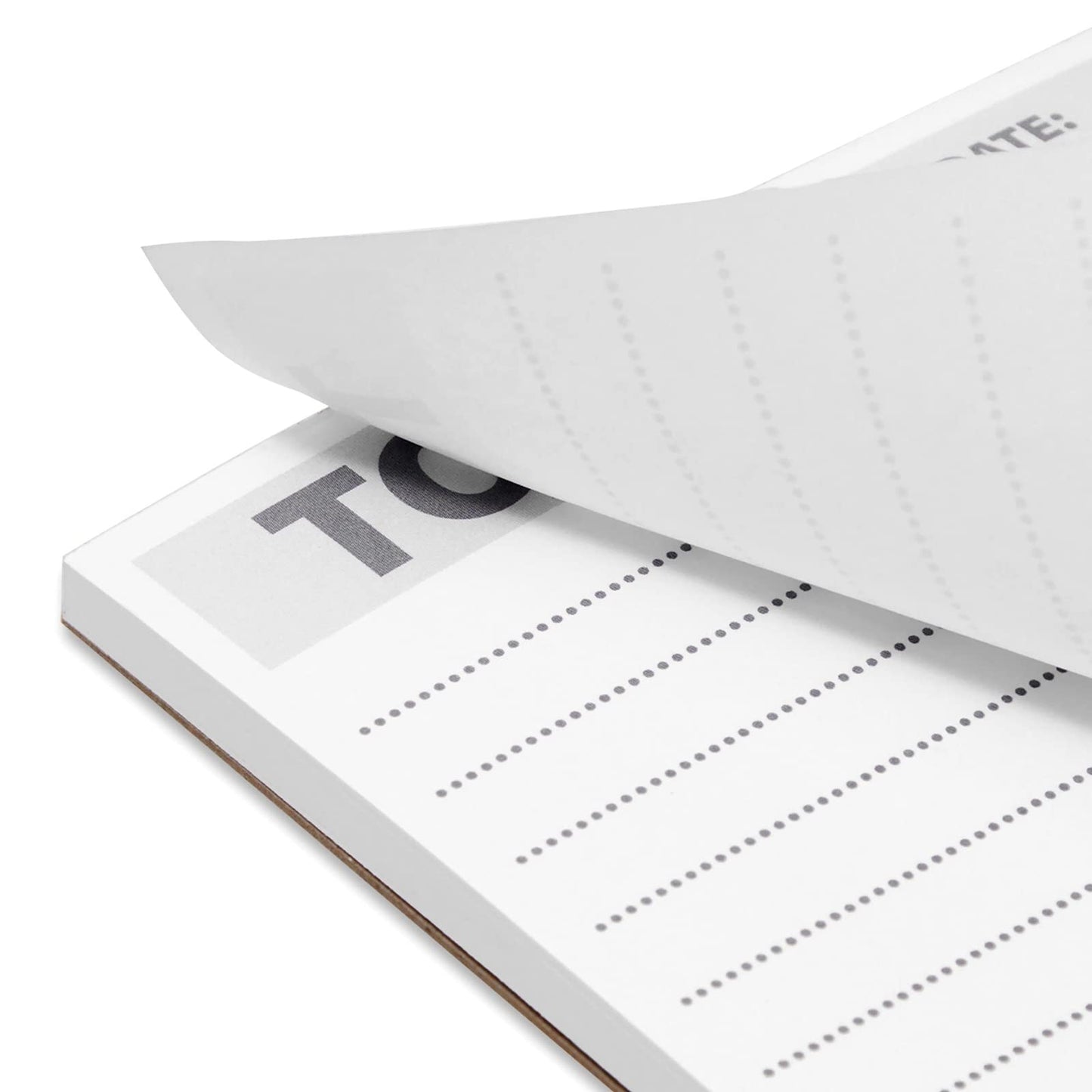 White 8.5 x 5.5-inch To Do List Notepad, 6-Pack