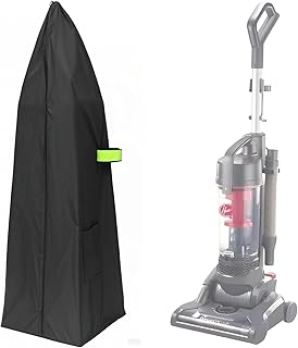 Upright Vacuum Cleaner Storage Bag, Dustproof and Waterproof Black Cover
