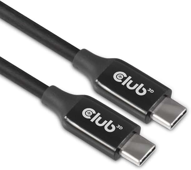 USB Type C to Type C Cable, 5m, 60W, 10Gbps, 8K60Hz