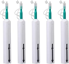 Fiber Optic Connector Cleaning Pen, 5 Pack