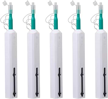 Fiber Optic Connector Cleaning Pen, 5 Pack
