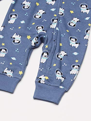 Ultimate Baby Zippin 2 Pack Sleep and Play Suits, Blue Space, 18-24 Months