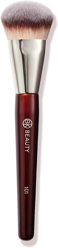 Contoured Foundation Brush for Liquid or Cream Makeup