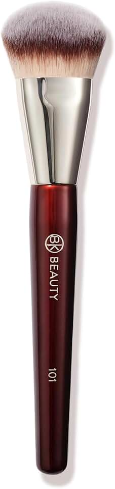 Contoured Foundation Brush for Liquid or Cream Makeup