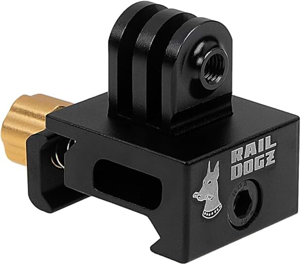 All-Metal 3-Prong Rail Mount for Picatinny System