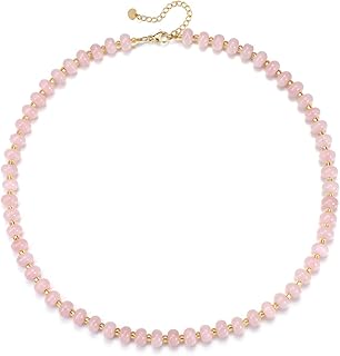 Colorful Beaded Gemstone Necklace for Women