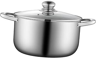 Stainless Steel Soup Pot Set with Lids
