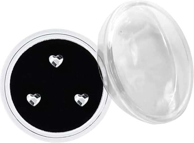 Heart-Shaped Crystal Tooth Jewelry for Women