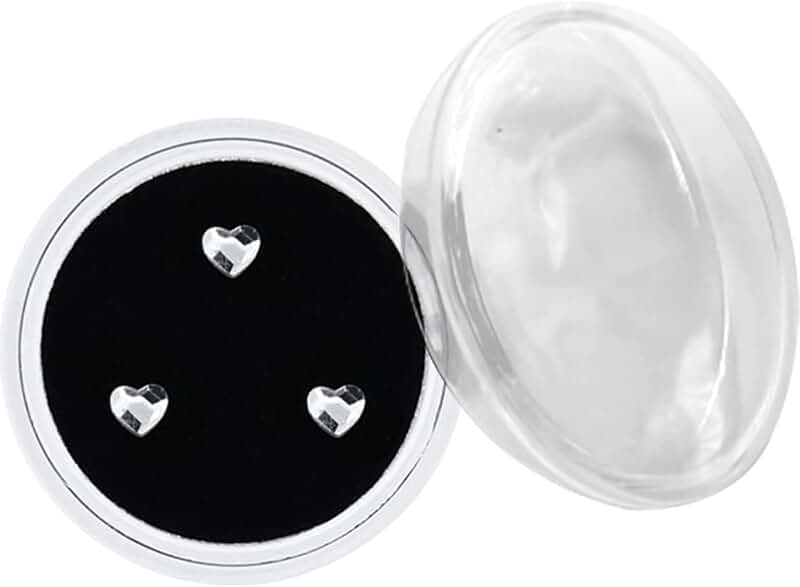 Heart-Shaped Crystal Tooth Jewelry for Women