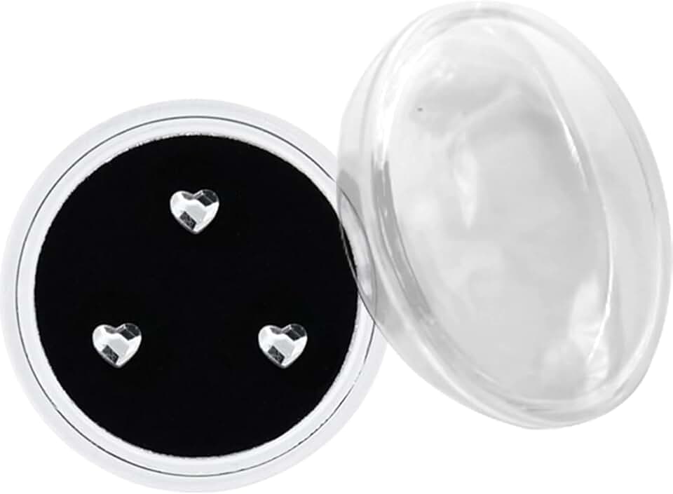 Heart-Shaped Crystal Tooth Jewelry for Women