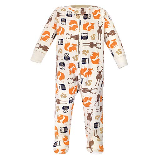 Uni   Cotton Sleep and Play Forest, 0-3 Months
