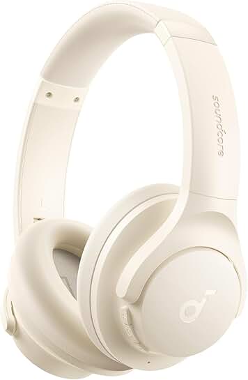 Wireless Over-Ear Noise Cancelling Headphones with 40H Playtime