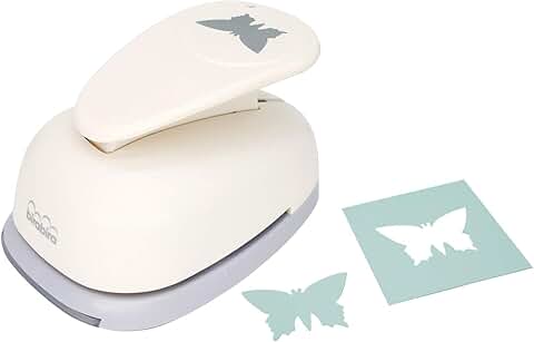 3-Inch Butterfly Lever Punch for Paper Crafts