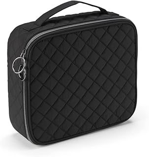 Black Makeup and Travel Organizer Case