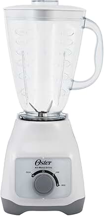 White classic blender with ice crushing power