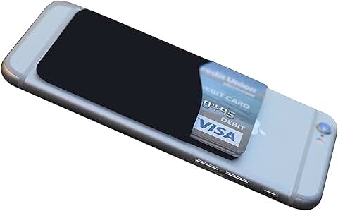 Silicone Cell Phone Wallet for Back of Phone Case