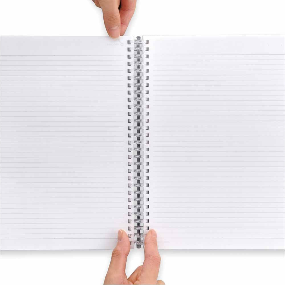 Refillable Notebook with 150 Pages, 9.9 x 7.8 inches