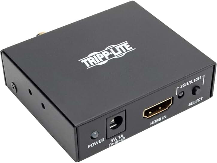 HDMI Audio De-Embedder Extractor, 4K@30Hz