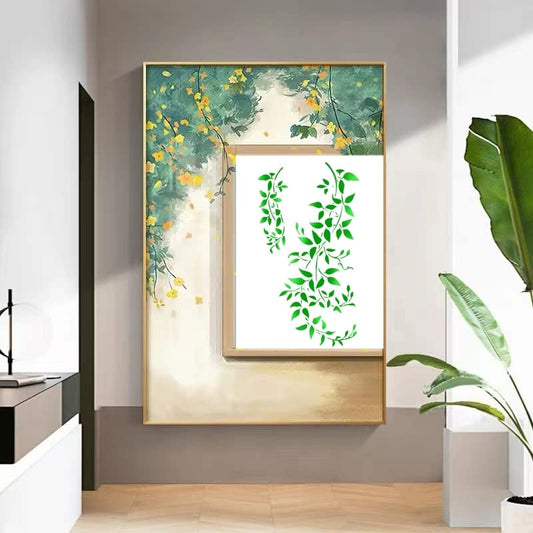 Reusable Tree Vine Templates 8.3x11.7in for Wood Painting and DIY Decor