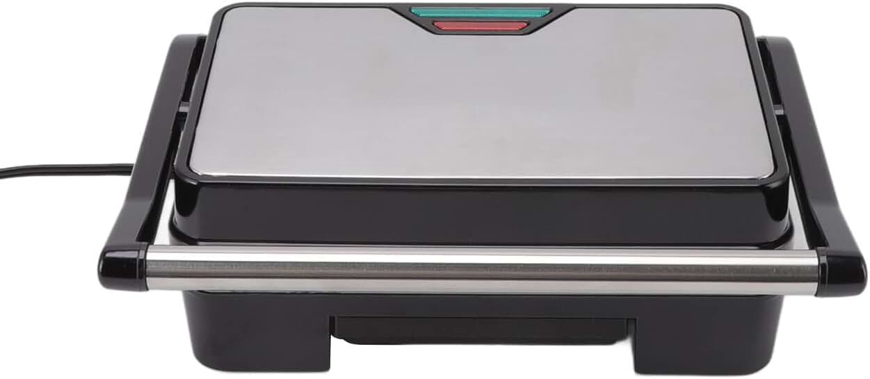 Electric Sandwich Maker with Nonstick Plates