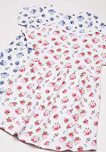 Baby Girls' Cotton Dress, Floral, 0-3 Months