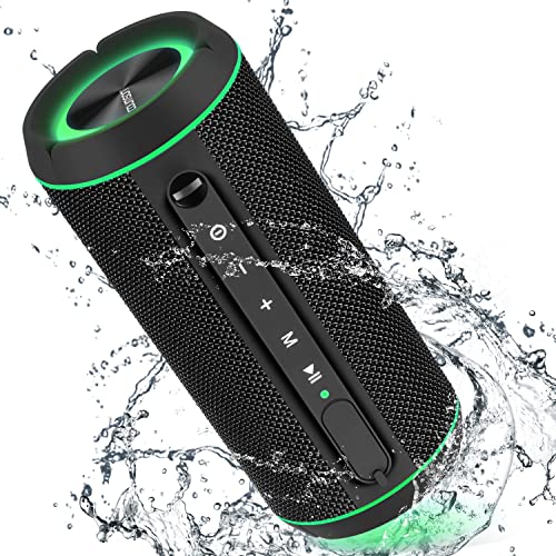 Bluetooth Speakers, Portable Wireless Bluetooth Speaker, IPX5 Waterproof, Outdoor Speakers with Bluetooth 5.0, TWS Pairing and Battery Speaker for Travel & Home