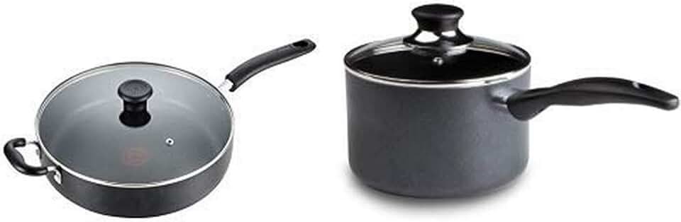 5 Quart Jumbo Cooker and 3 Quart Handy Pot with Glass Lids
