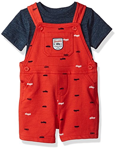 Carter s Baby Boys  2 Piece Shortall Set 121g351, Cars, 3 Months