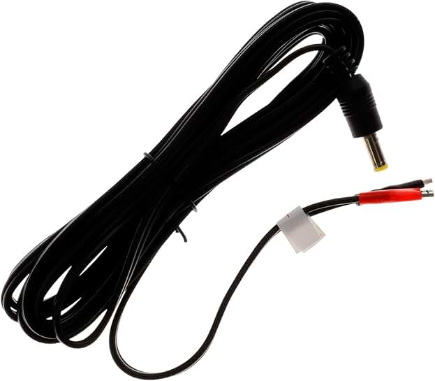 Durable Trail Camera Charging Cable, 10Ft, Black