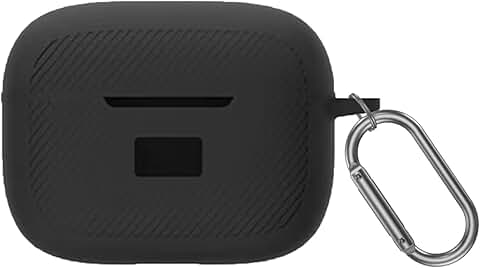 Shockproof Silicone Cover with Carabiner for Airbuds 8