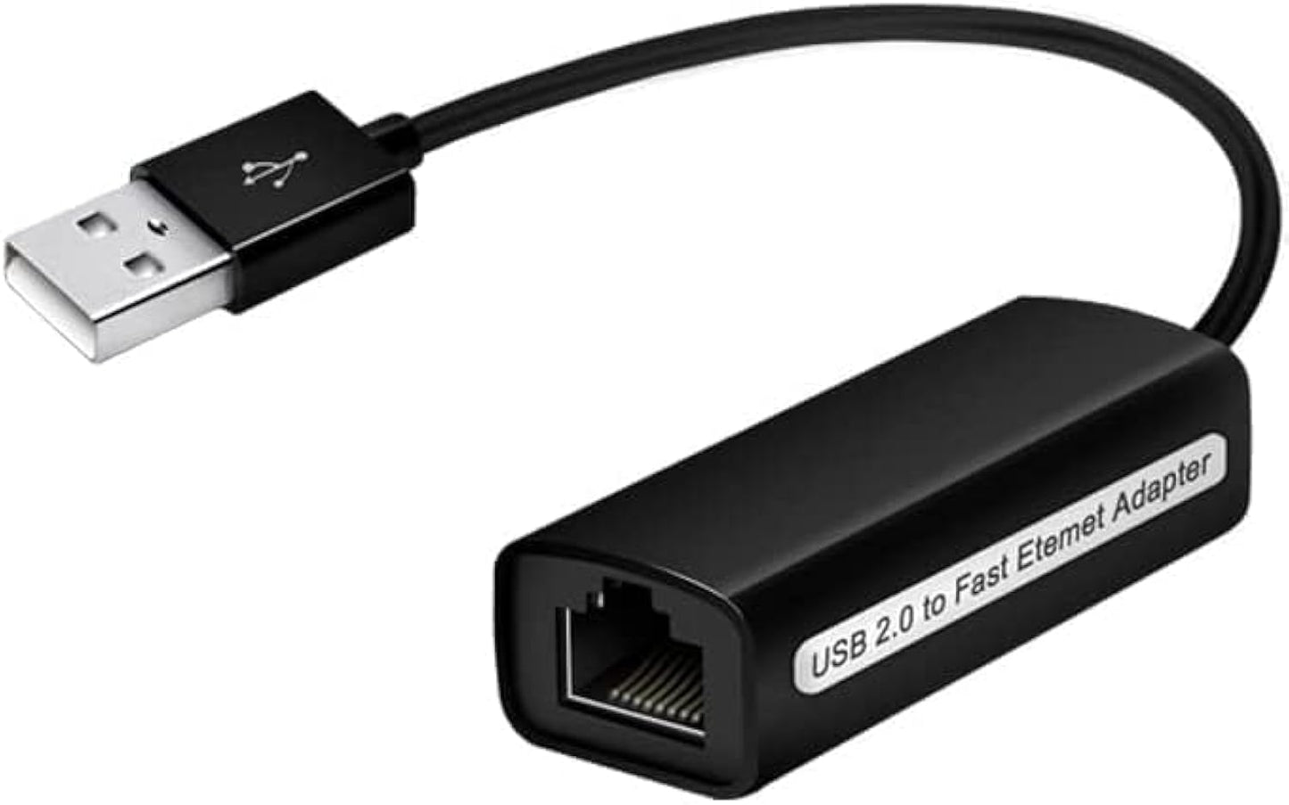 USB 2.0 Ethernet Adapter for Laptop and PC