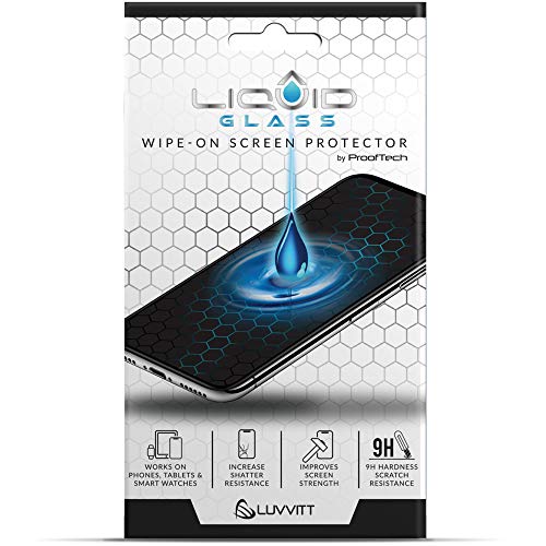 Screen Protector Wipe On Scratch and Shatter Resistant Nano Protection for All Phones Tablets Smart Watches - Universal (New and Advanced)