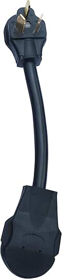 Male 10-50P to Female 14-50R Power Cord Adapter