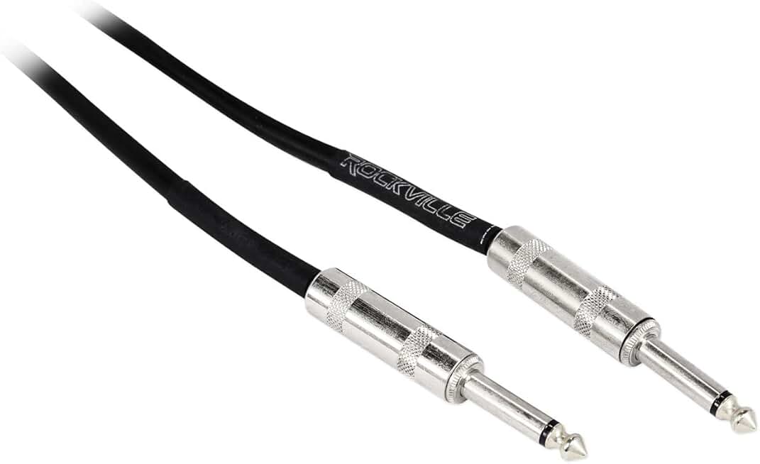 10ft 16 AWG Speaker Cable with 1/4" Connectors