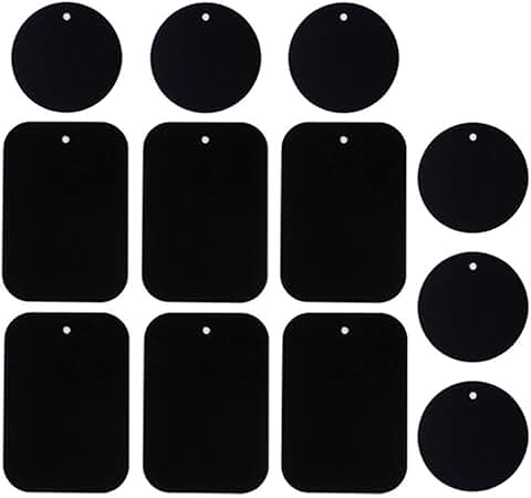 12 Metal Phone Mount Plates for Car Holders