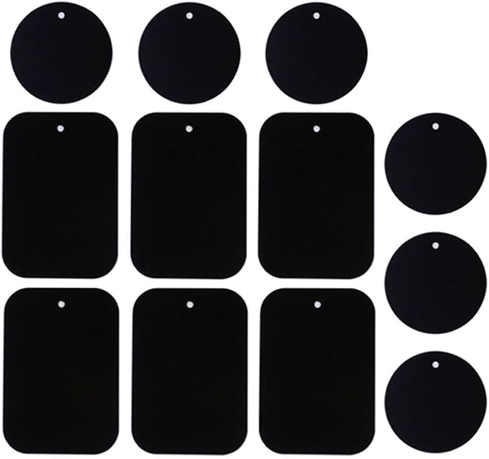 12 Metal Phone Mount Plates for Car Holders