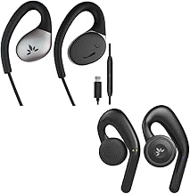 Lightning Wired Open-Ear Earbuds with Mic and Volume Control