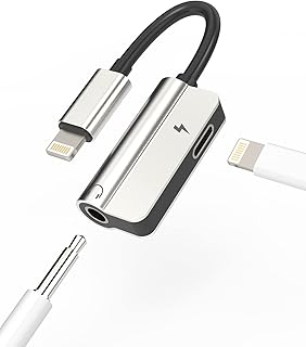 2-in-1 Lightning to 3.5mm Headphone Adapter