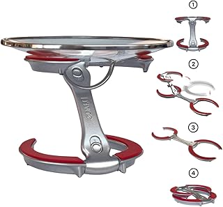 4-in-1 Lid and Pot Holder with Trivet and Cake Stand
