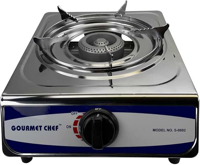 Portable 10,000 BTU Stainless Steel Propane Stove