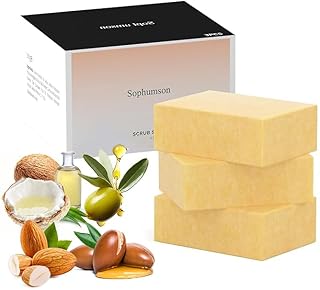 Cold process soap pack of 3 for face and body