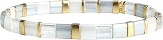 Colorful Miyuki Bead Women’s Stretch Friendship Bracelets