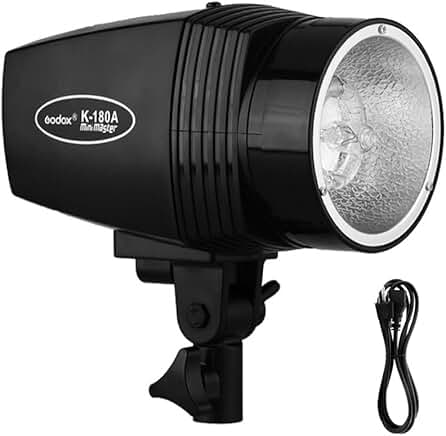 180W Studio Flash for Photography