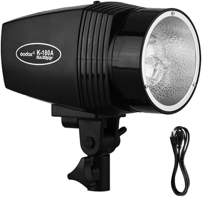 180W Studio Flash for Photography