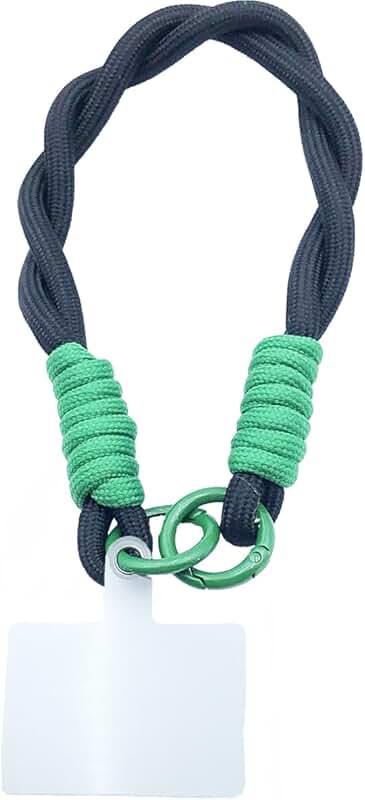 Handmade Phone Lanyard Wrist Strap with Patch