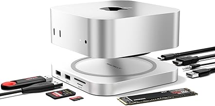 Mac mini M4 Dock with SSD Enclosure and 4K HDMI