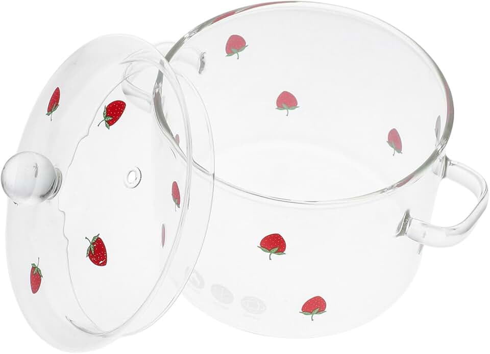 Glass Dual Handle Cooking Pot Lid for Soup and Stews