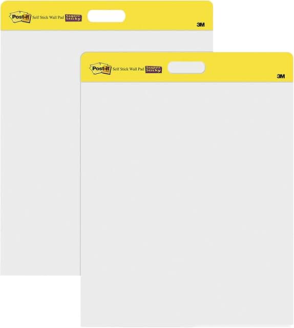 White 20x23 Inch Easel Pad with 20 Sheets